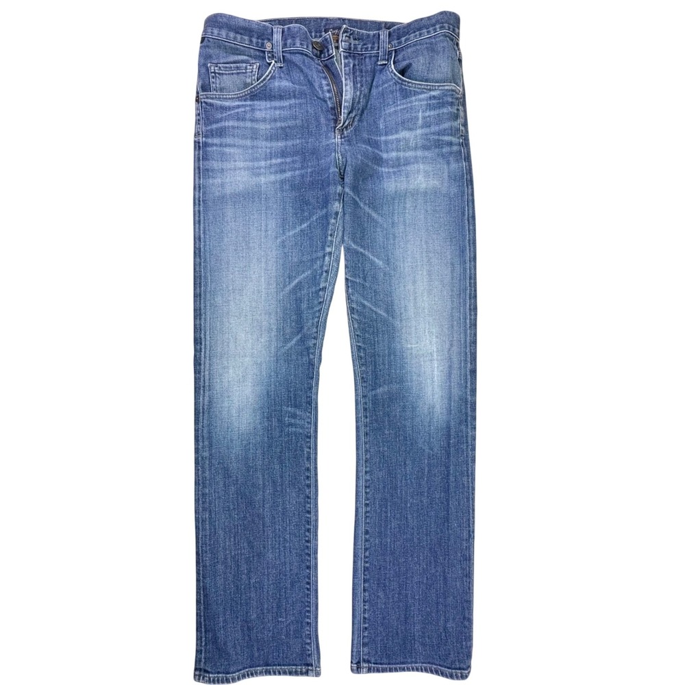 Citizens‎ of Humanity Perfect Straight Jeans Men's 32x33 Blue Denim USA Made